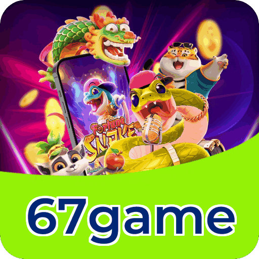 Números do app 67game em material de marketing — ilustração, não auditoria